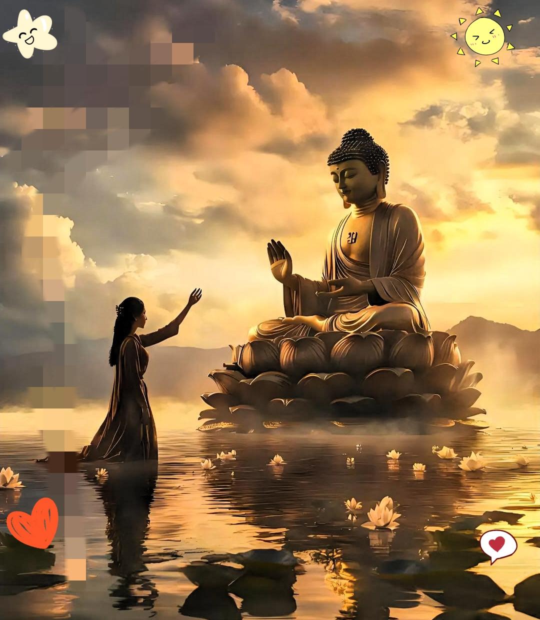昨天在庙里，
无意间撞见一位阿姨对着尼师抹眼泪，
她姐姐的遭遇，听得我心里发紧。