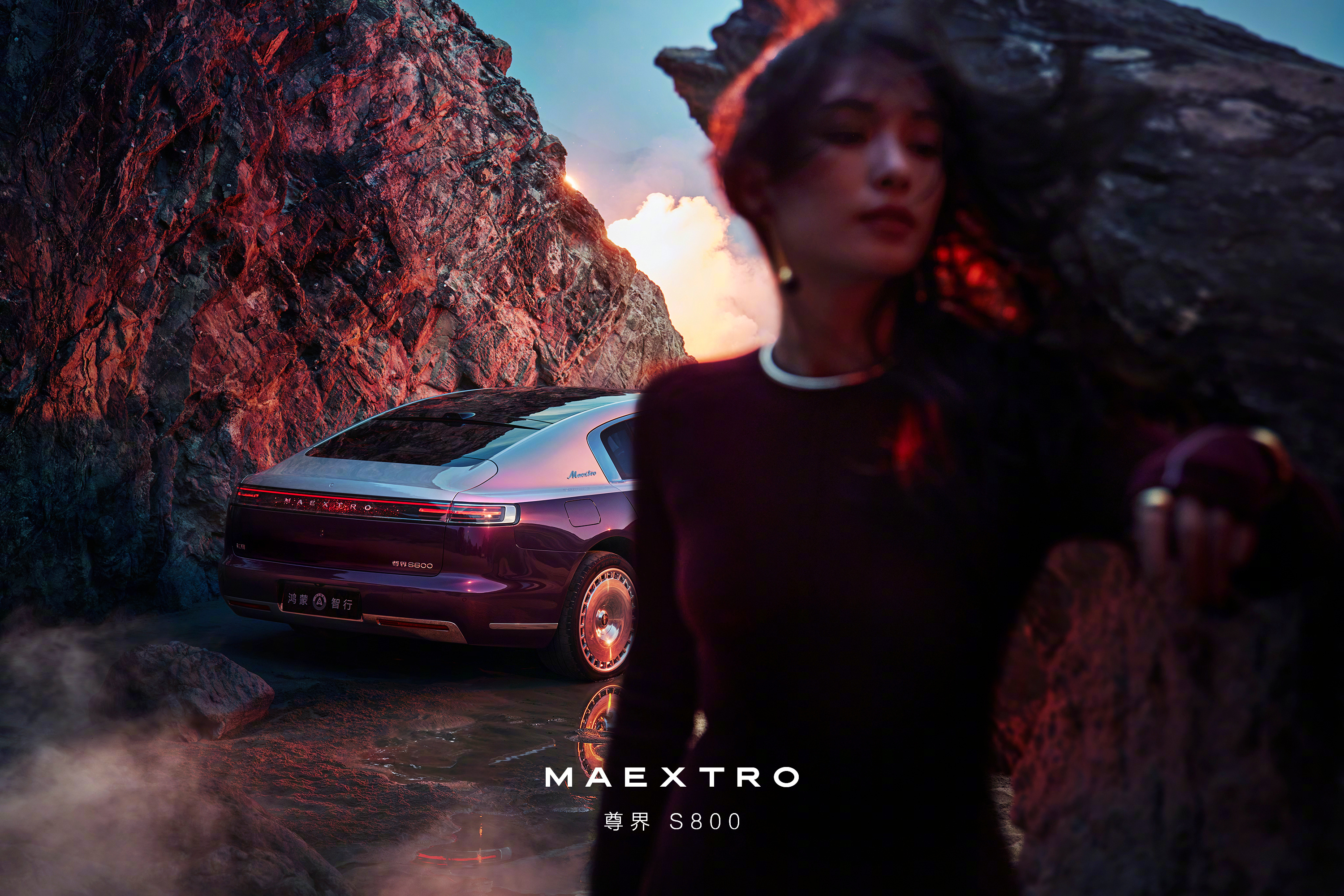 尊界 S800 这组图 yyds✨，每一张都像电影海报，豪华旗舰的气场太绝了！ 