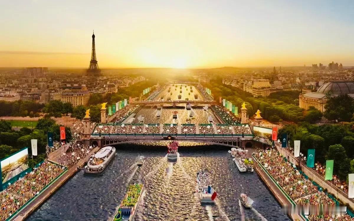 在塞纳河上进行的巴黎奥运开幕式长达4个小时，不光演绎了 “开放的奥运”主题，大部