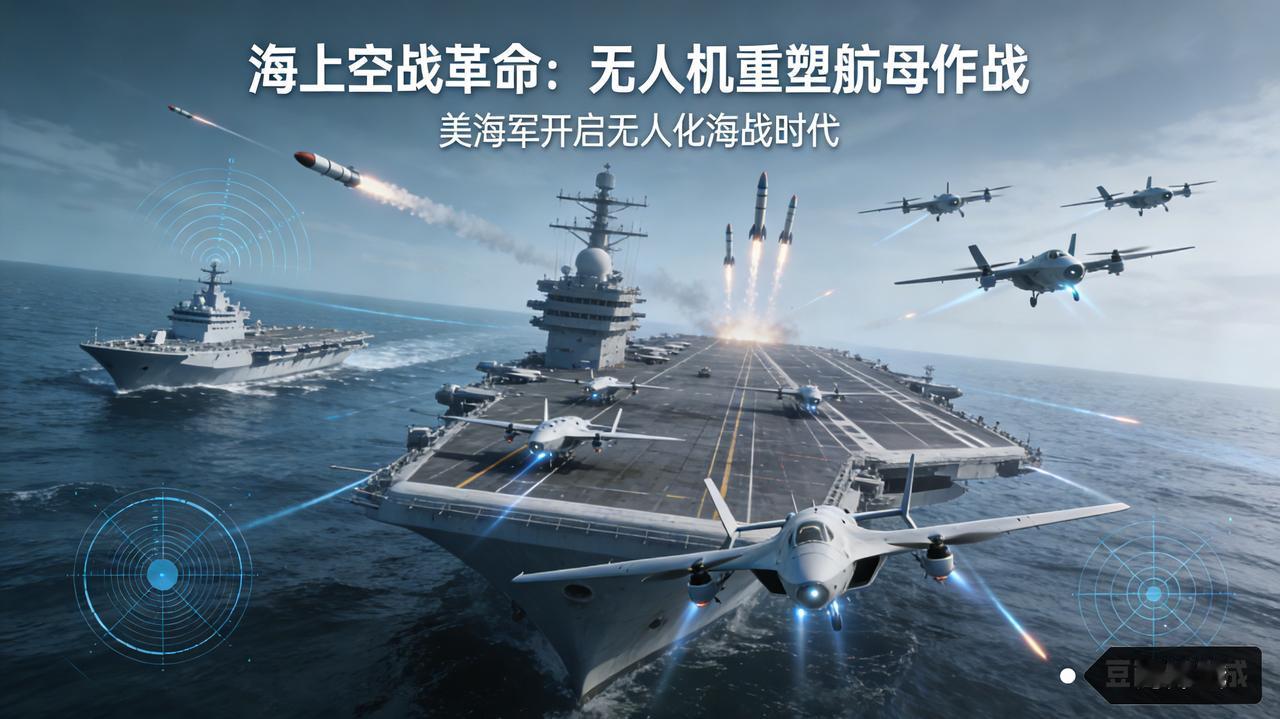 海上空战革命！无人机重塑航母作战，美海军开启无人化海战时代
 
无人机技术正颠覆