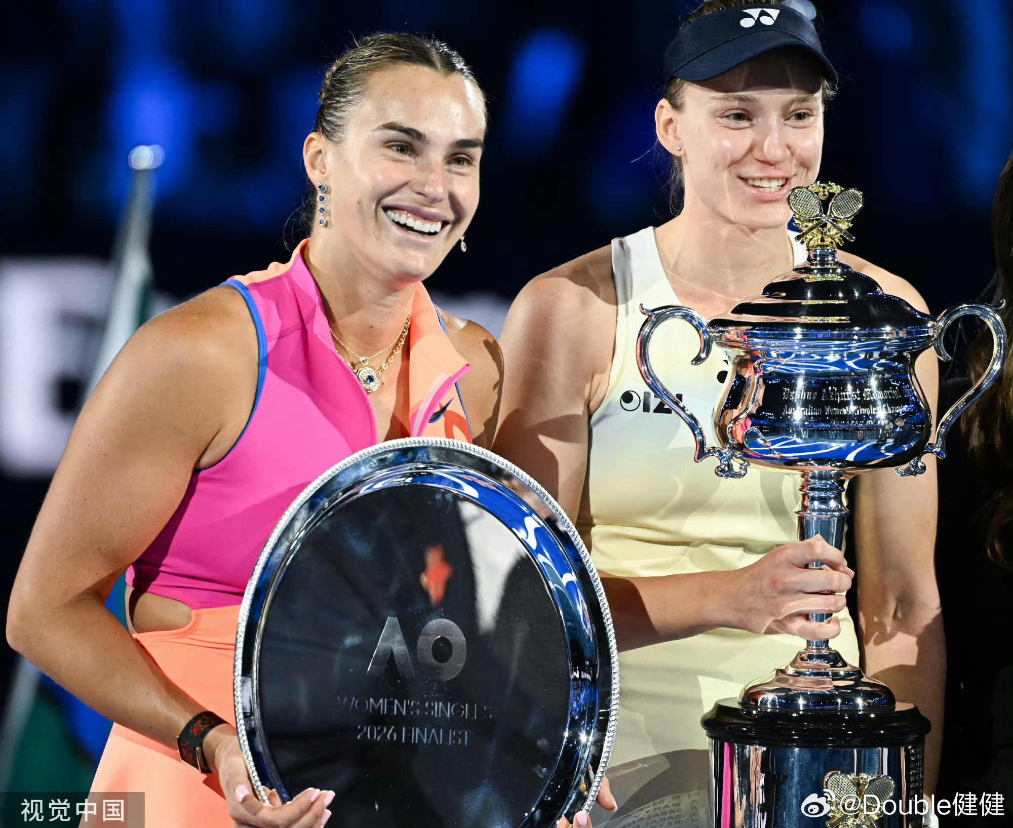 萨巴伦卡谈今年澳网决赛失利：“我认为所有这些艰难的决赛失利都在推动我前进。我不想