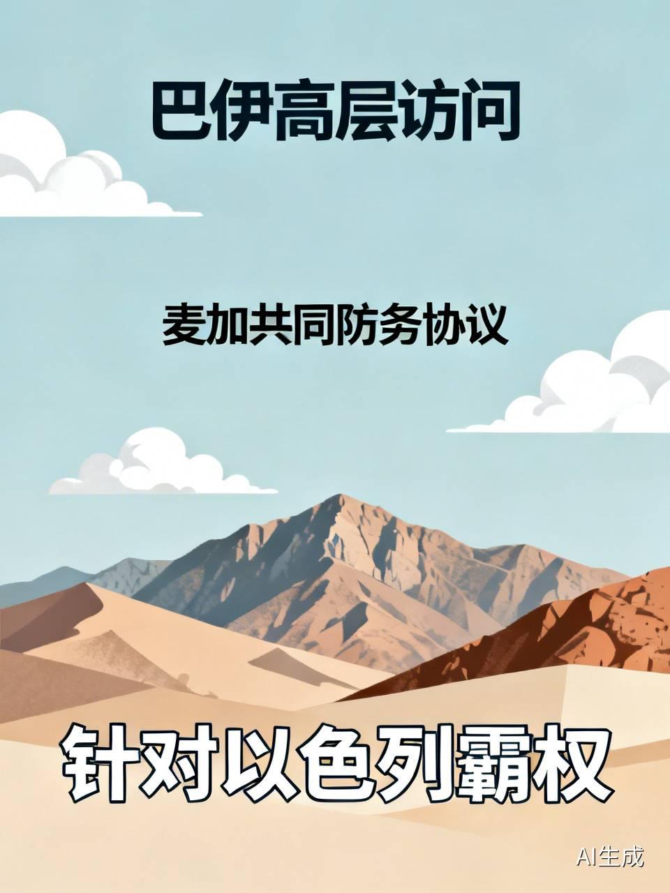巴基斯坦陆军参谋长和内政部长联袂访问伊朗，看来传闻沙土巴邀请伊朗加入《麦加共同防