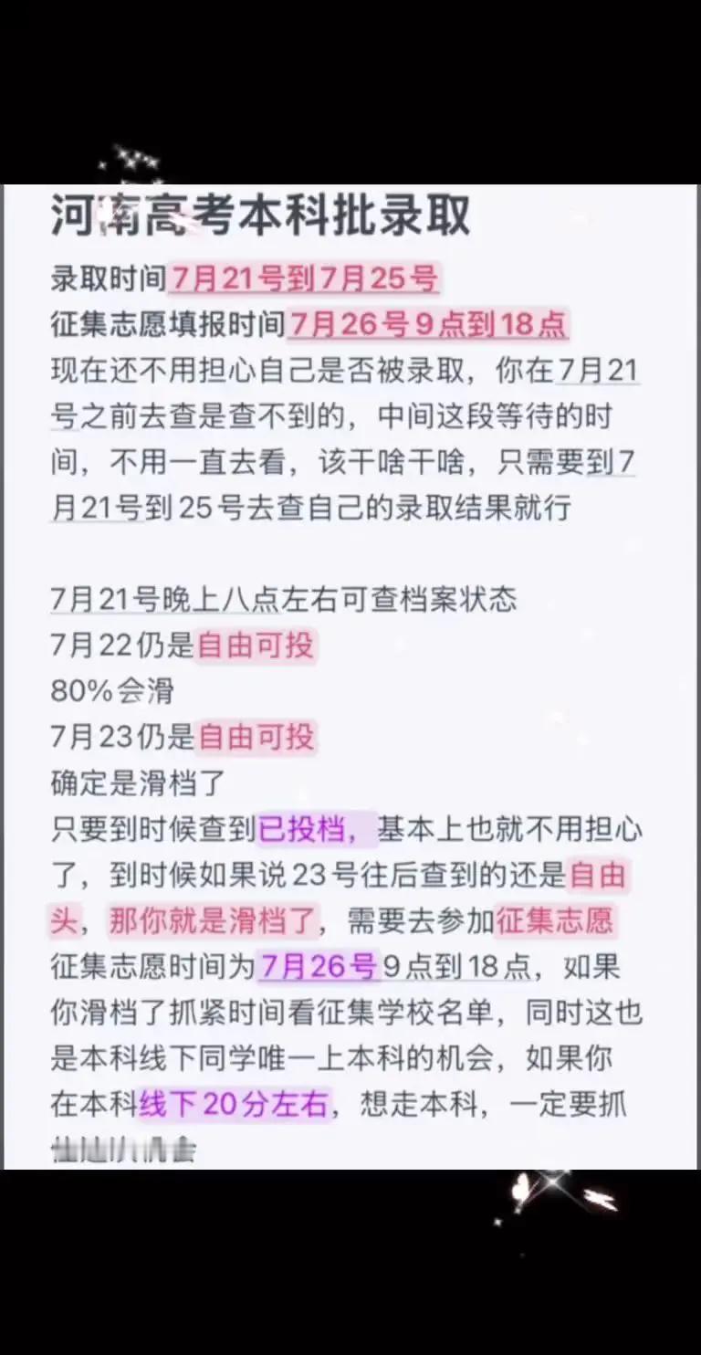高考本科批次录取。今天是7月15号，艺术类本科录取正在进行中。随着艺术类本科录取