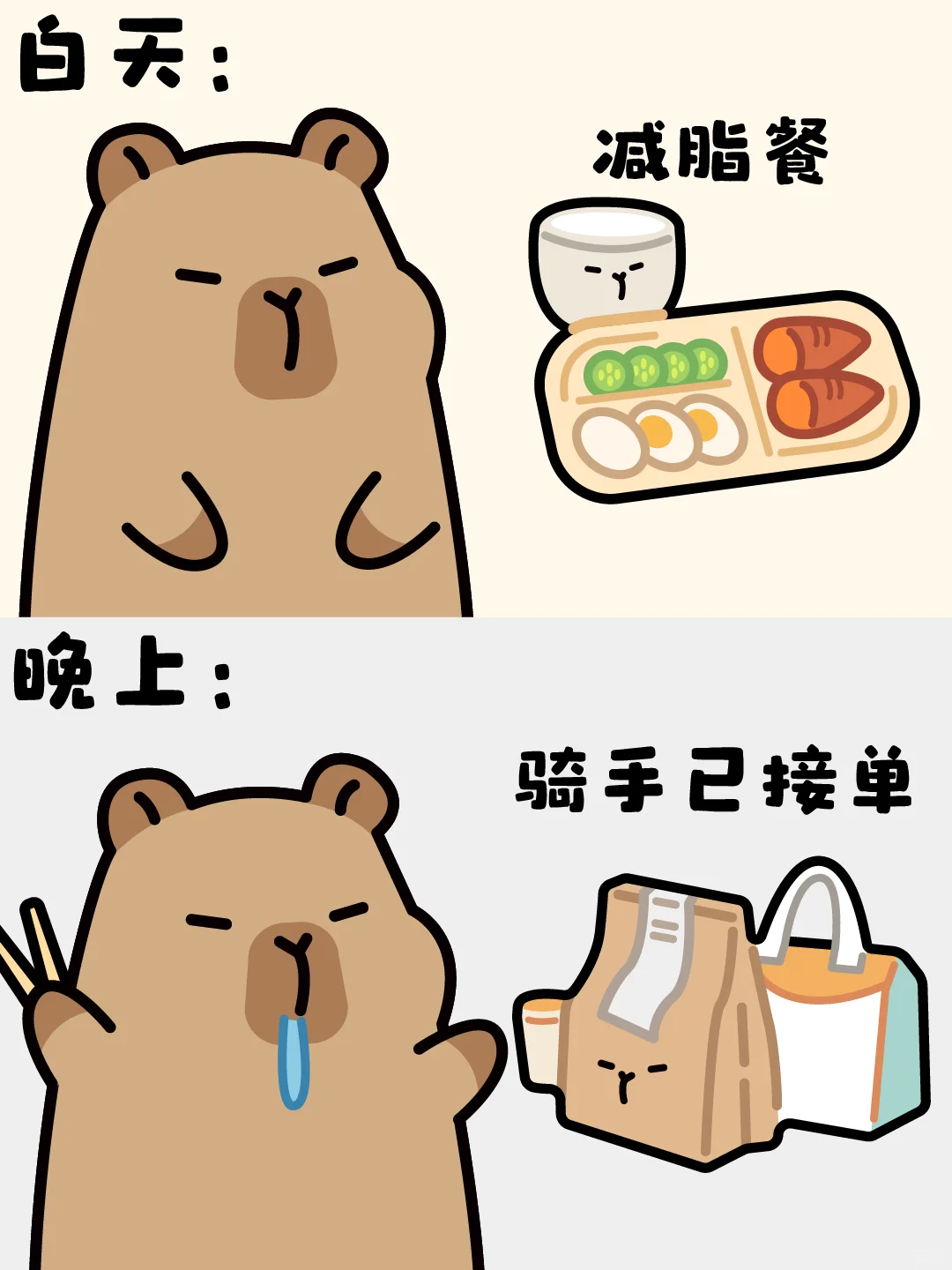 我的减肥状态-卡皮巴拉✨