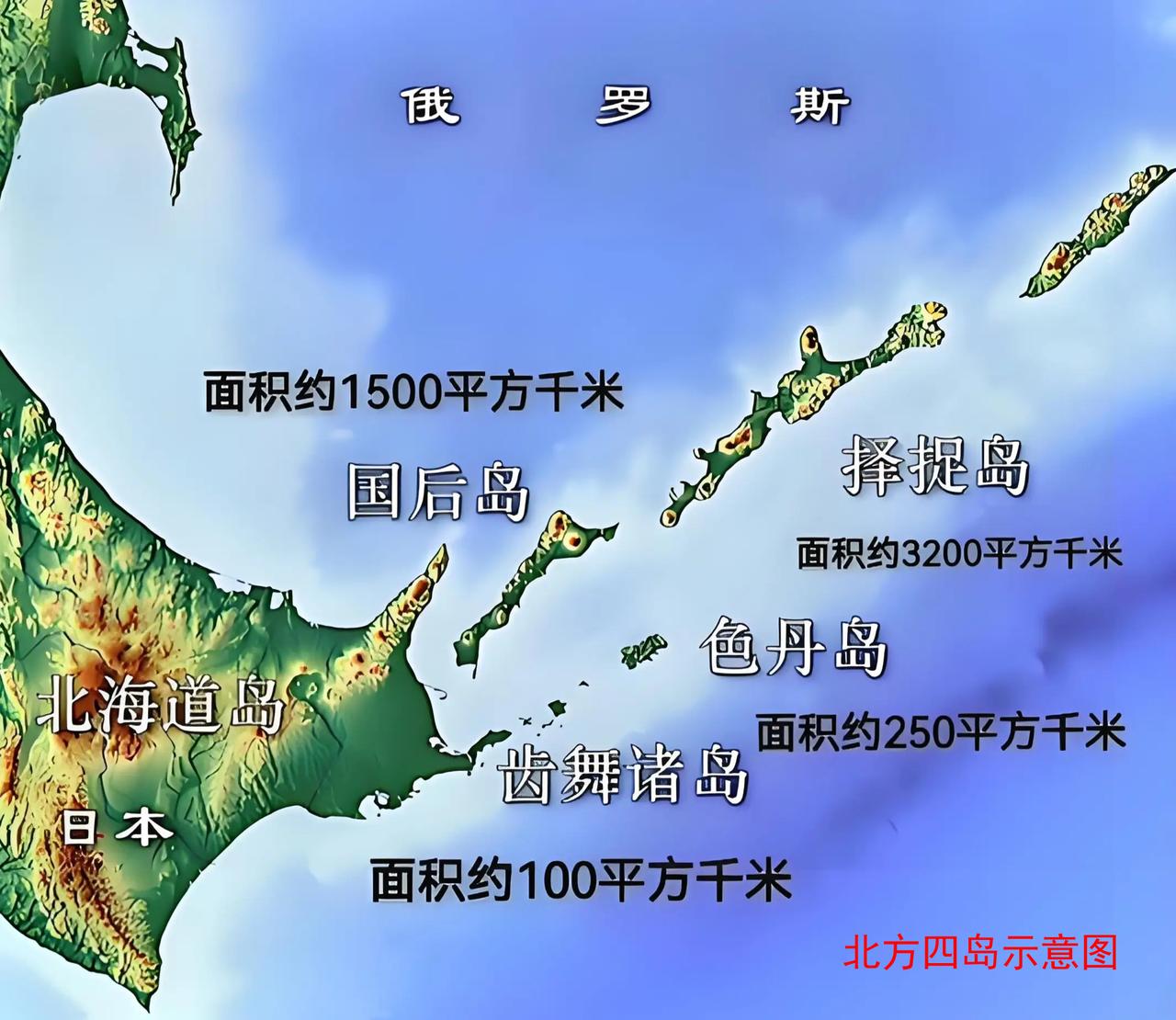 【关于日俄之间“北方四岛”争端的五种解决方案！】
　　“北方四岛”位于太平洋西北