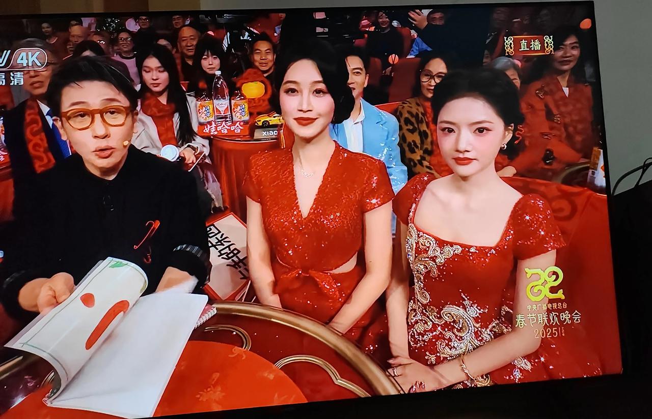 今年春晚这两位小姐姐要火了，刘谦的造星能力毋容置疑。
这两位小姐姐，一个是知性，
