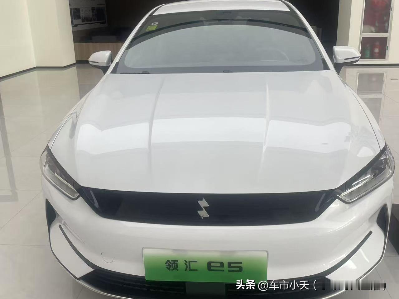 领汇E5这款车，以后估计又是一款网约车的神车。这车应该是用来接替秦plus的网约