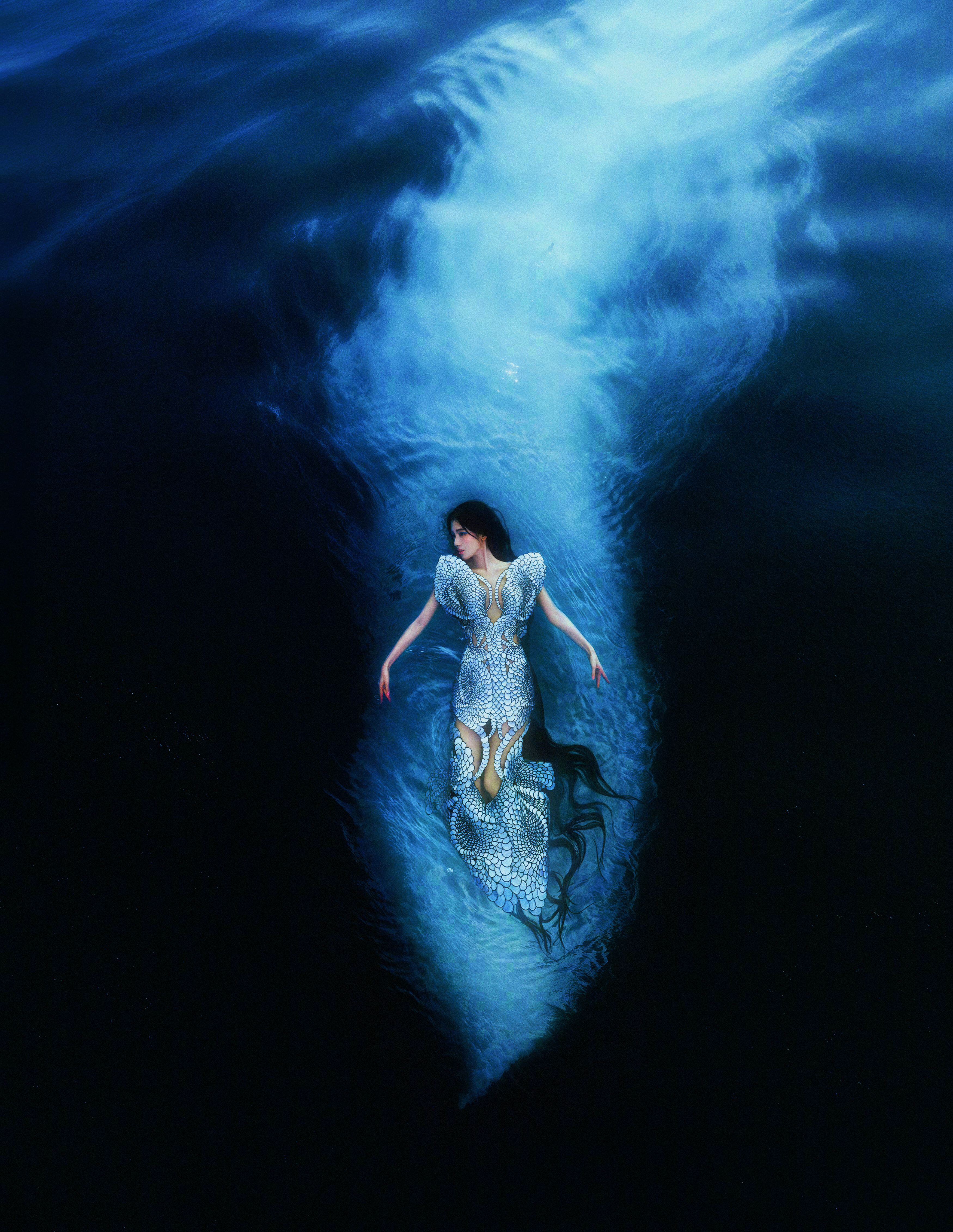 鞠婧祎·美丽的陷阱，致命的诱惑❗️🌊 