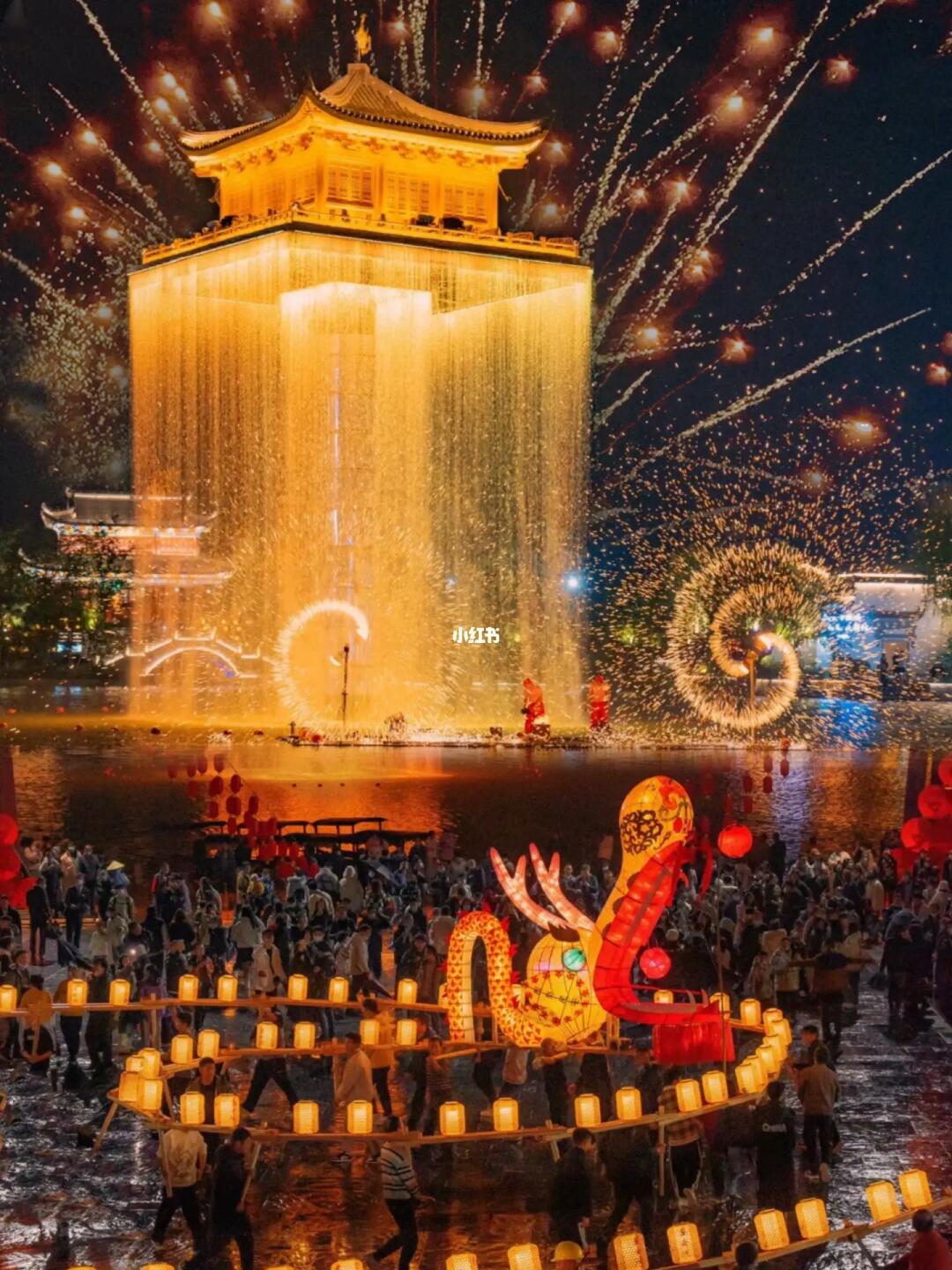 天上宫阙真绝‼️在婺女洲找到过年的仪式感🏮