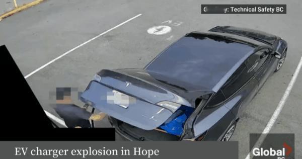 【特斯拉充电时爆炸车主被炸飞 ！调查报告公布：第三方转接头的锅】快科技10月23