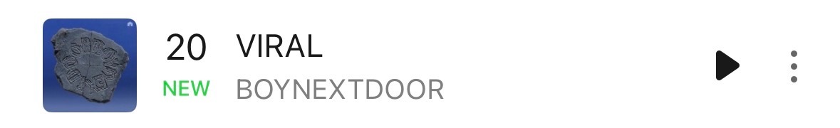 【Theqoo】BOYNEXTDOOR<VIRAL>进入Melon TOP100