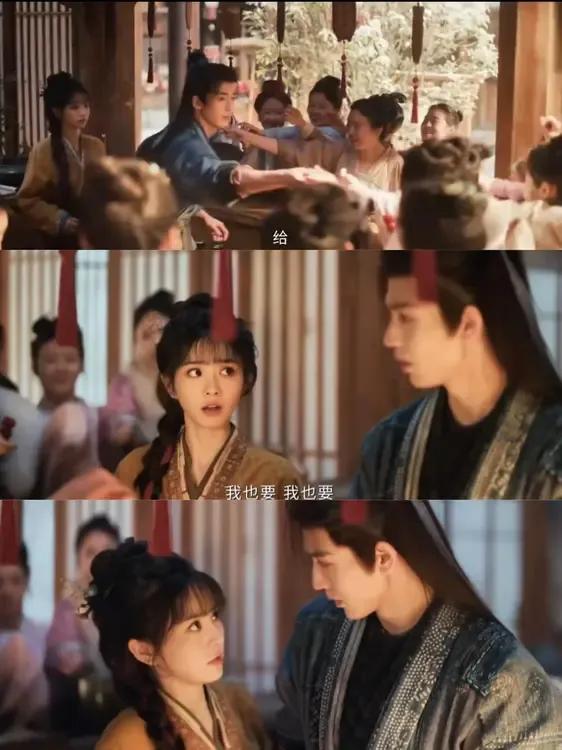 张凌赫证明了，帅确实可以当饭吃。
剧里，他帮樊长玉卖猪肉，长玉拿的猪肉女生们都很