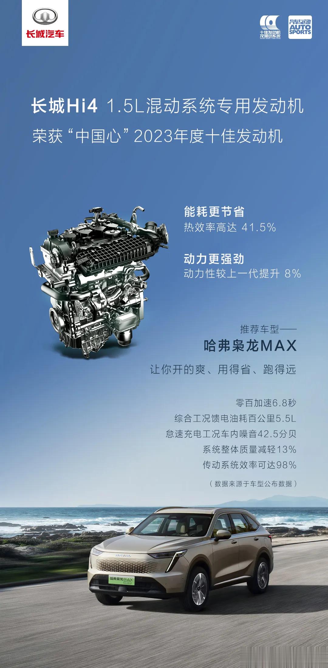 Hi4不仅仅是一两种动力，实际上它可实现多种动力组合，系统综合功率最高340kW