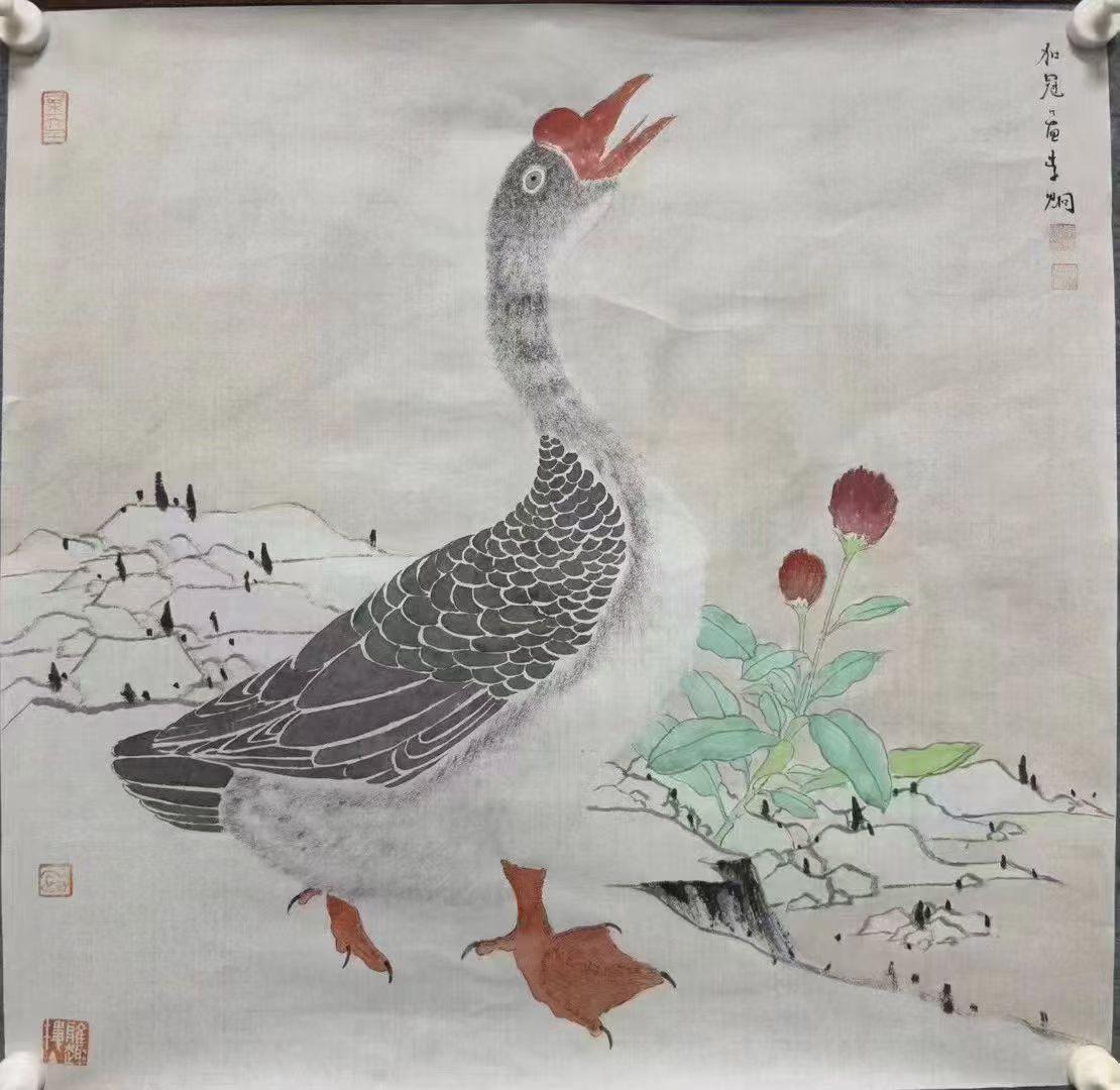 李炯，斗方🈶合影视频