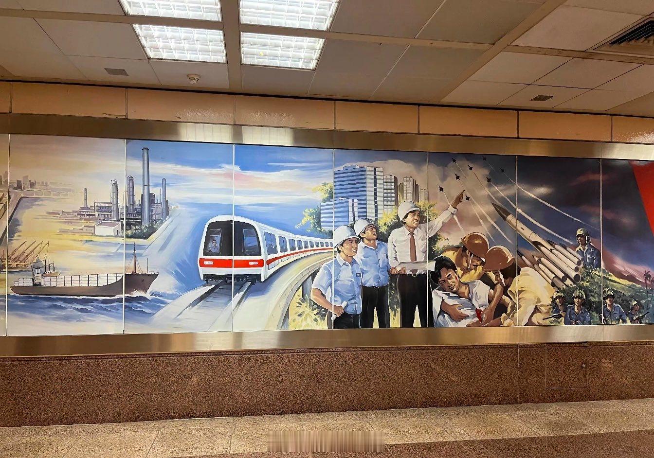 新加坡地铁的宣传画有没有一种80年代感？ 
