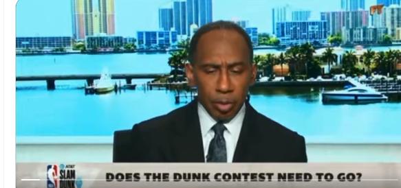 著名篮球记者史密斯说，是勒布朗-詹姆斯毁掉了扣篮大赛，因为像凯沙德-约翰逊 这样