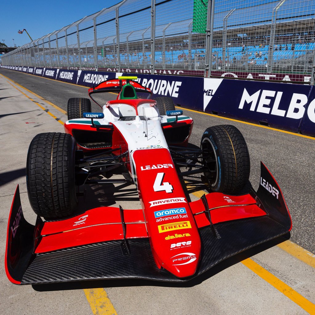 F1[超话] 2024年安东内利征战 F2 的 Prema 赛车侧面的塞纳“S”