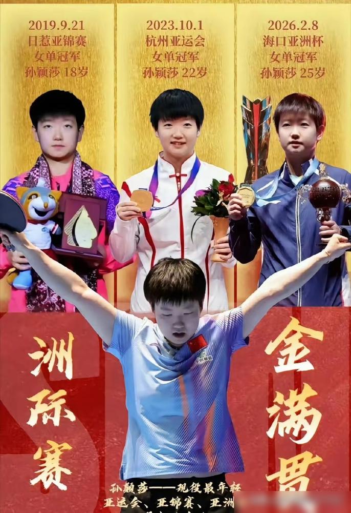 连邓亚萍都没得到的荣誉，
竟然被孙颖莎给拿了，

国际乒联史无前例的用了一个词，