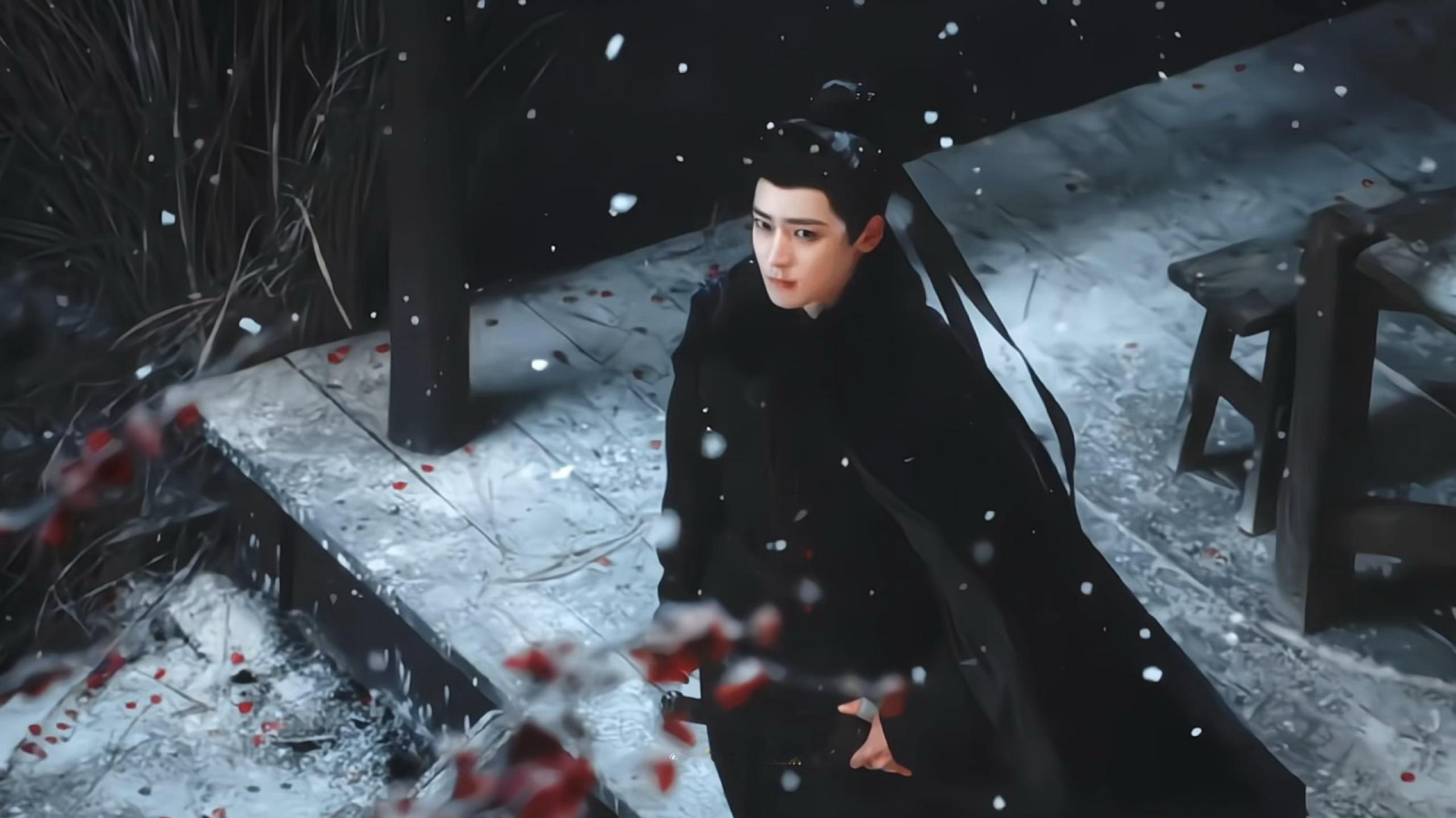 陆大人和飘动的发带好绝配🥺太美了这一幕玉茗茶骨侯明昊陆江来