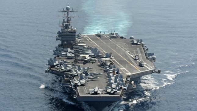 美国卖给台湾武器，我们要不要拦截美国的船，我们的货船到伊朗去，美国扣留，检查我们