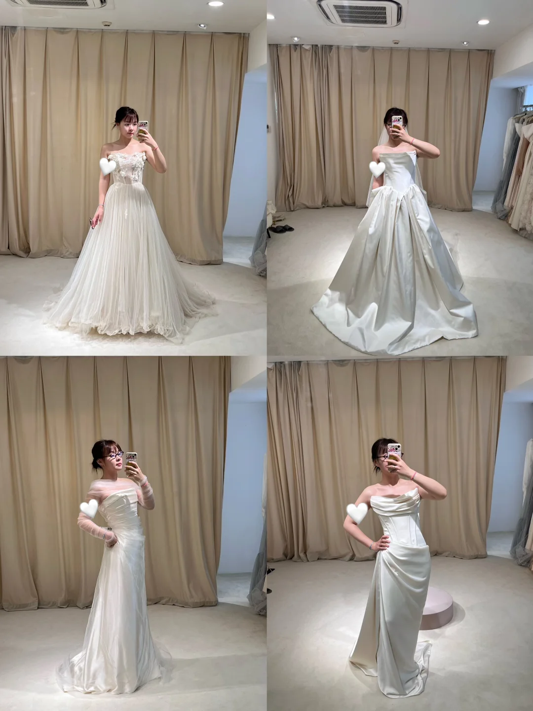 我的试纱日记📔广州one bridal