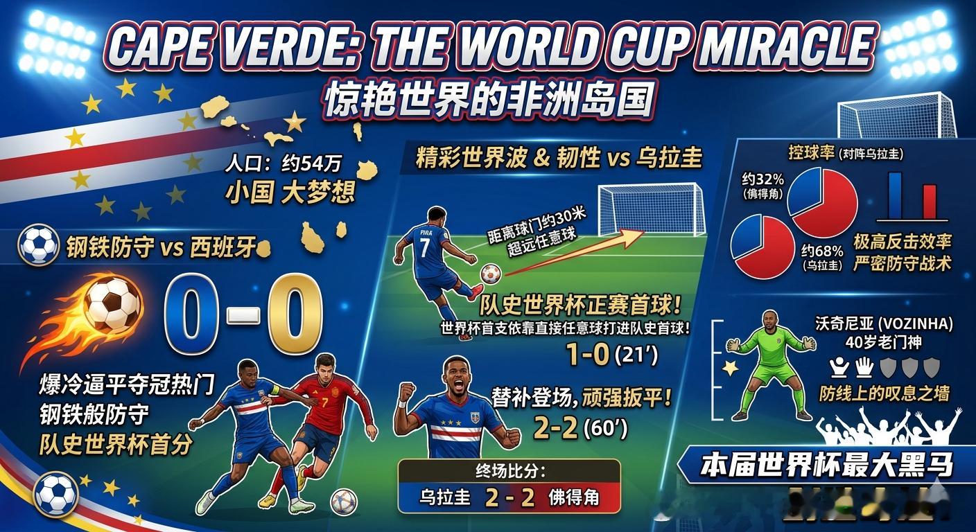 乌拉圭vs佛得角 大V观赛团 2026年美加墨世界杯小组赛 H 组第二轮，乌拉圭