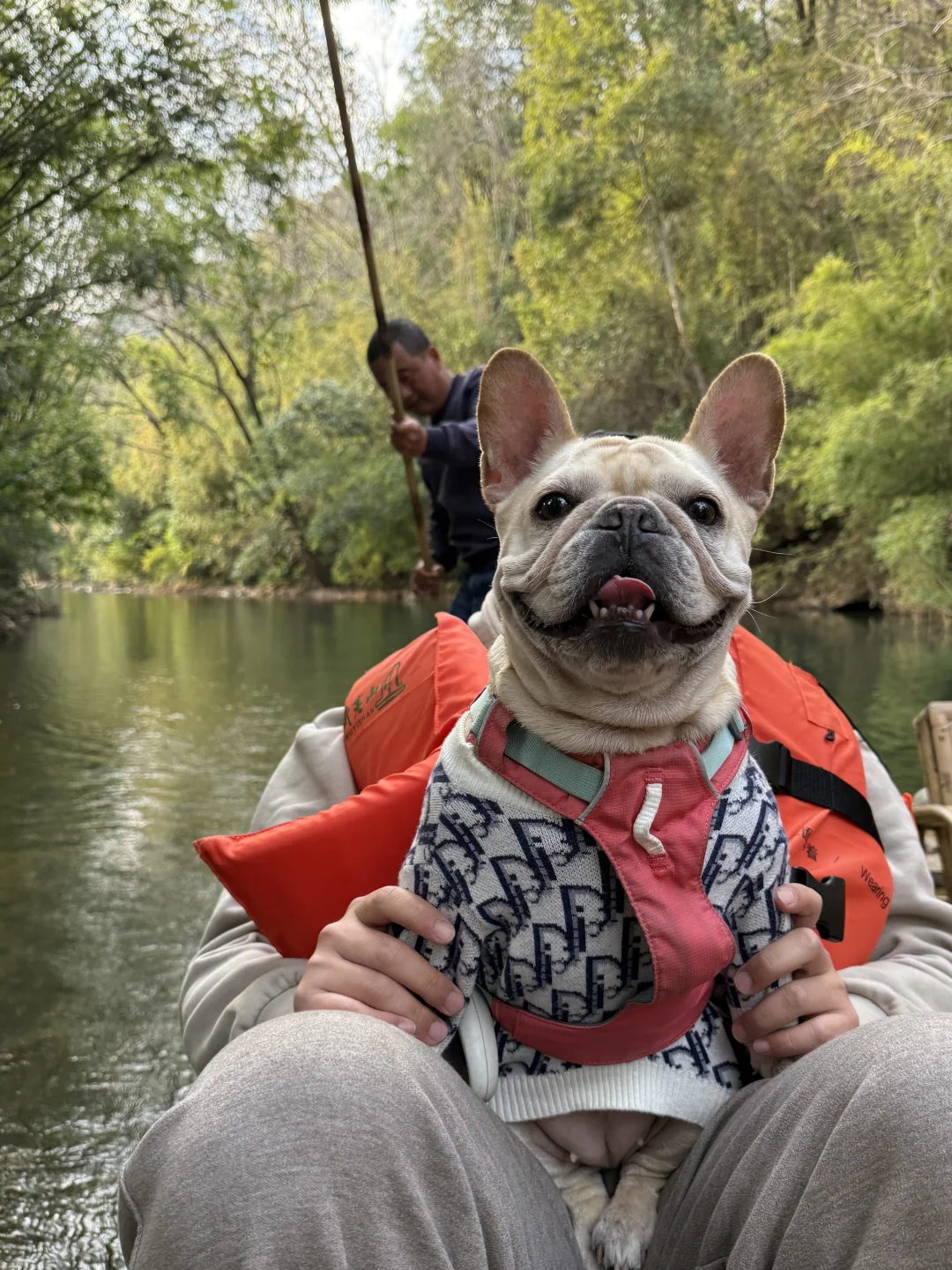 关于小狗噔噔的九曲竹筏历险记🪨