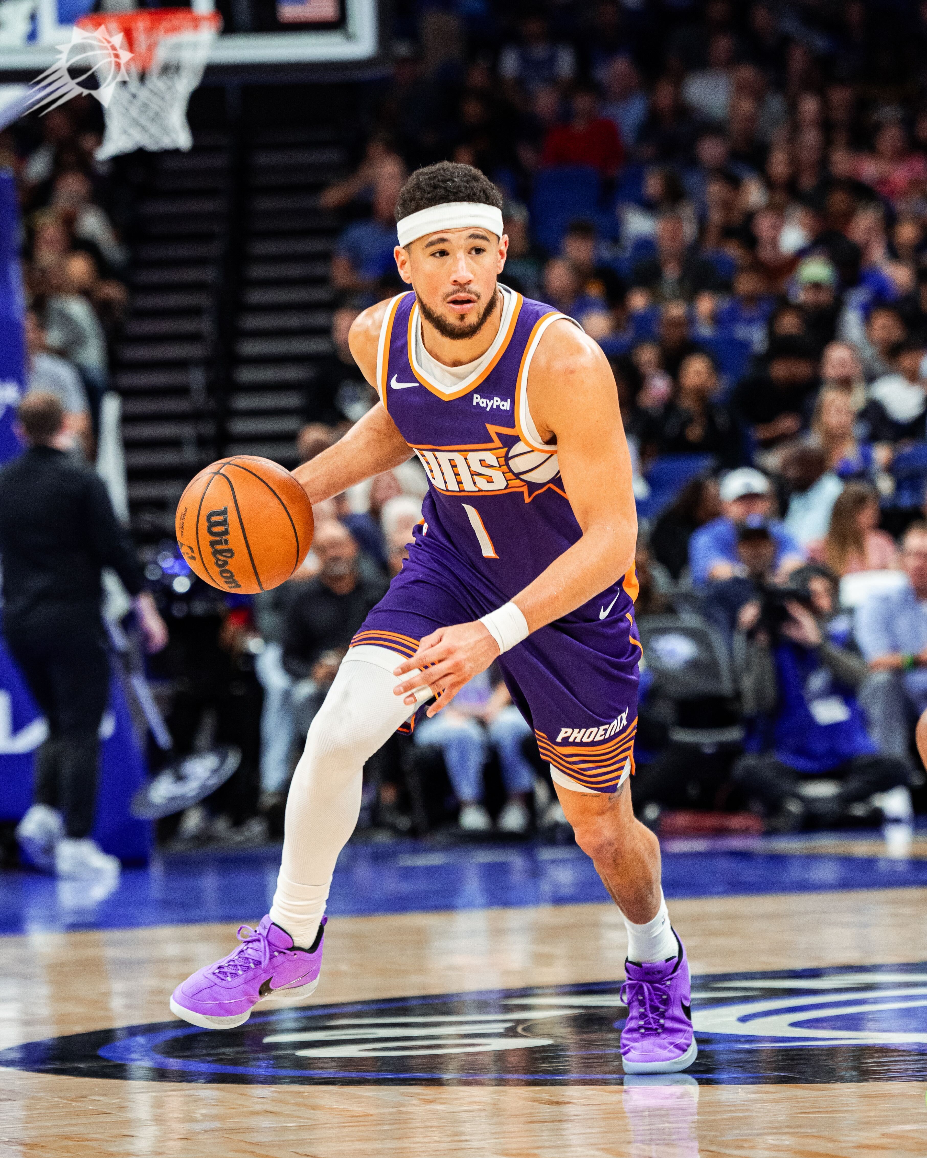 下半场第一球：布克上篮打进！菲尼克斯太阳 ｜旭日东升 ｜ 太阳vs魔术