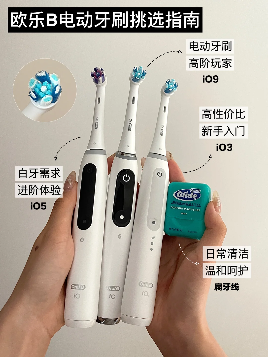 欧乐B牙刷超全测评：从入门到高端一次说清！