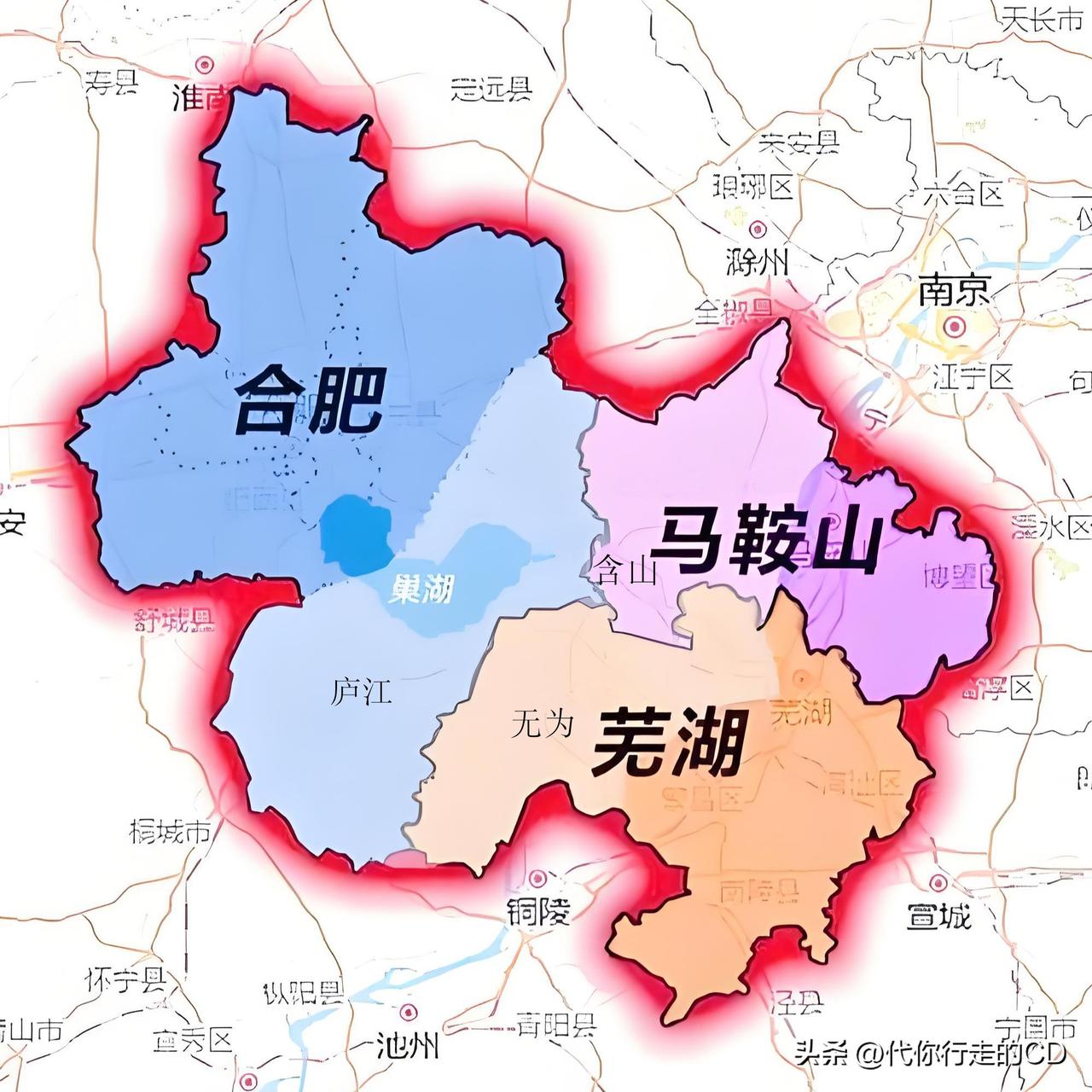 庐江表示：皖Q是合肥的
无为表示：皖Q是芜湖的
含山表示：皖Q是马鞍山的
巢湖叹