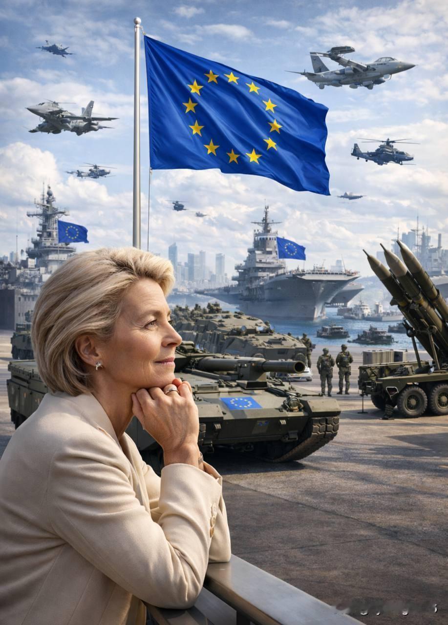 🇪🇺乌尔苏拉的梦想：欧盟会成为军事强国吗？

欧盟委员会主席乌尔苏拉·冯德莱