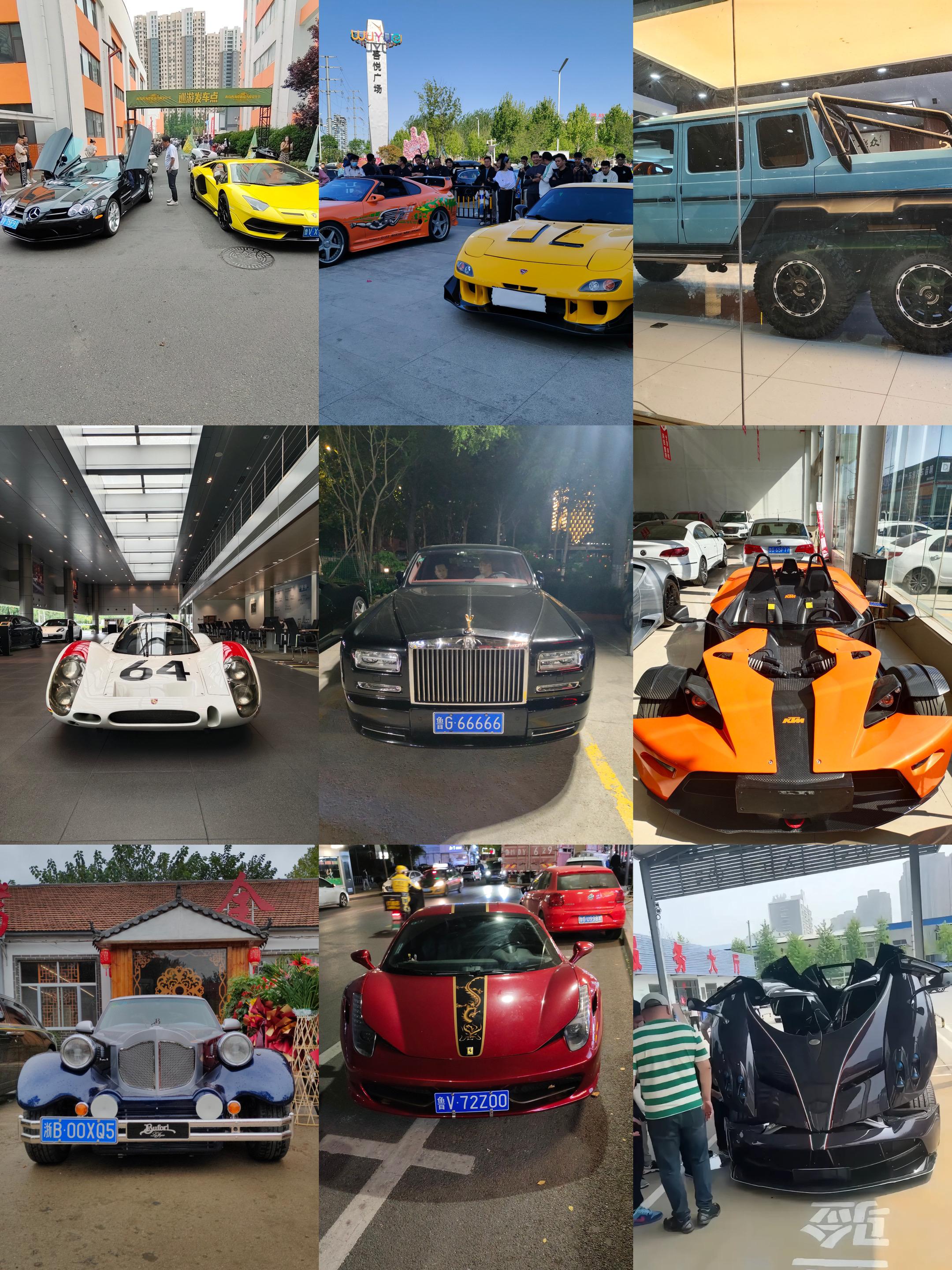 可以看看你们在潍坊都见过什么稀有的车吗