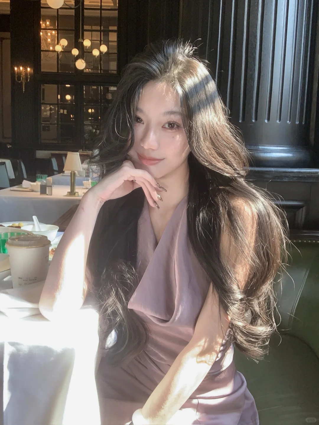 姐姐说紫色很有韵味💜