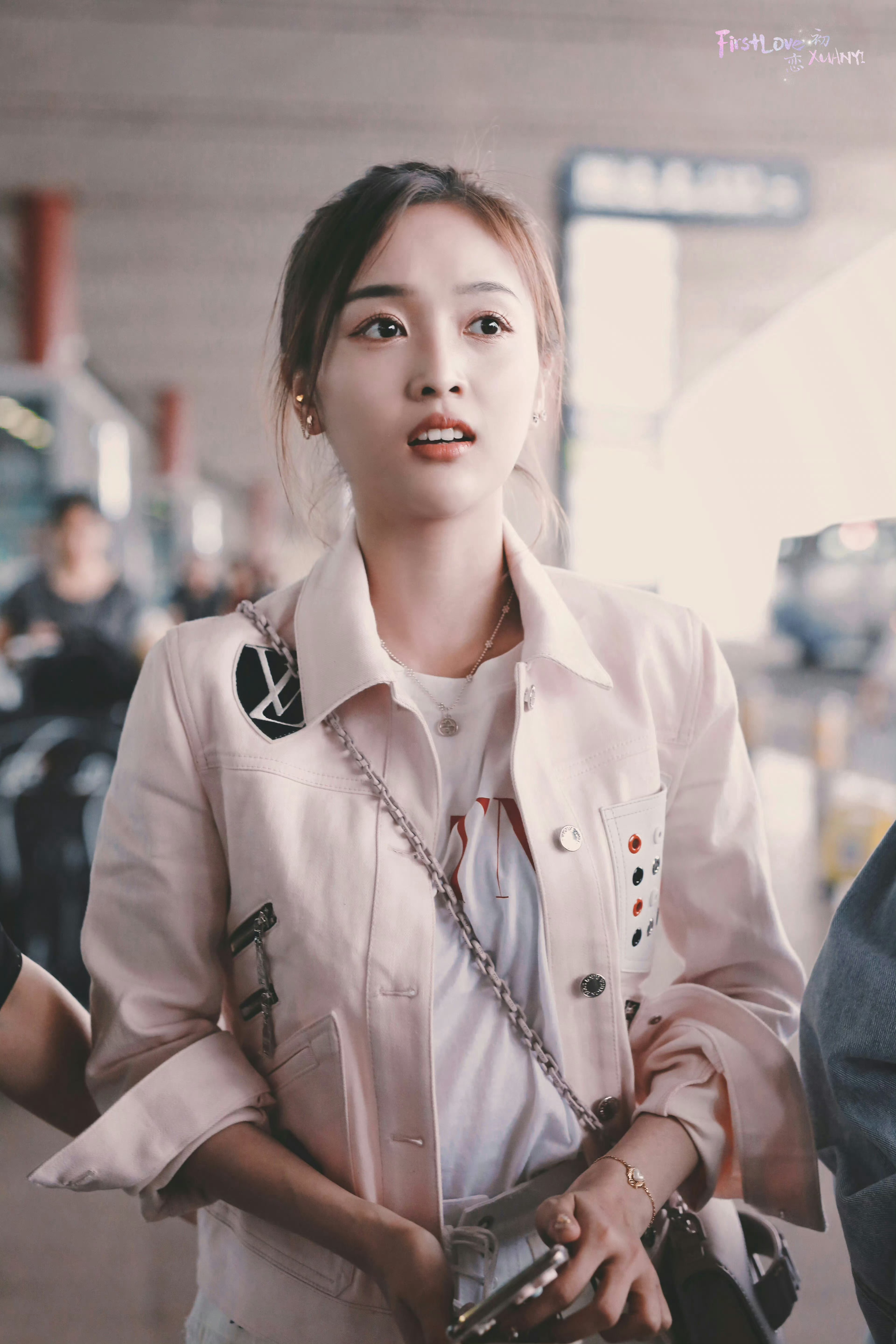 吴宣仪爱上另一个我 💙吴宣仪叶星星  【190704  |  首都国际机场🛫