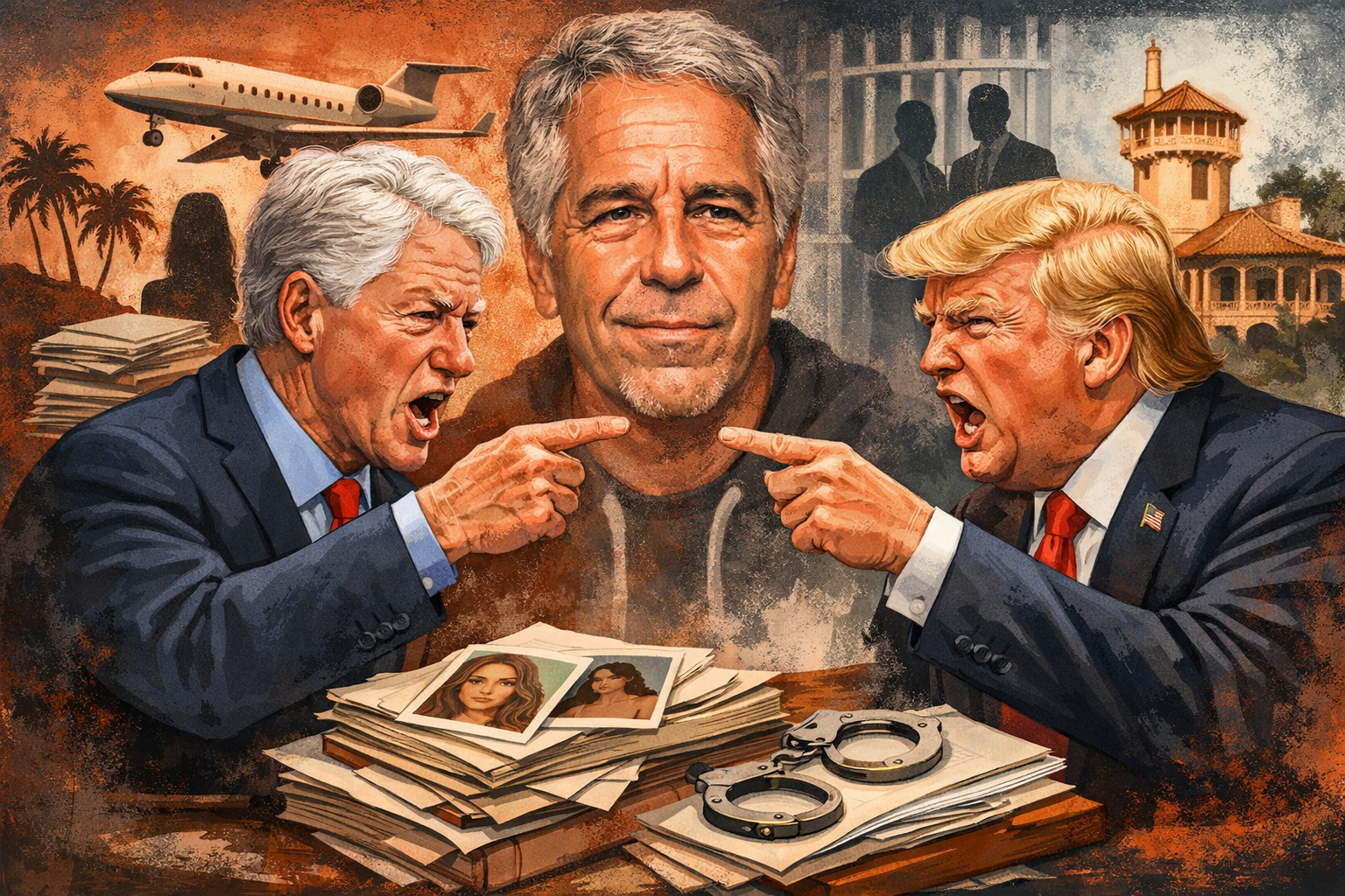 克林顿发言人周一敦促特朗普司法部，公开所有爱泼斯坦案卷中涉及克林顿的文件。海外新