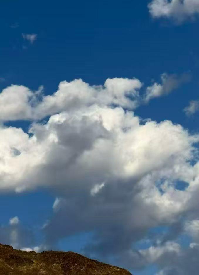 随手发一张天空照