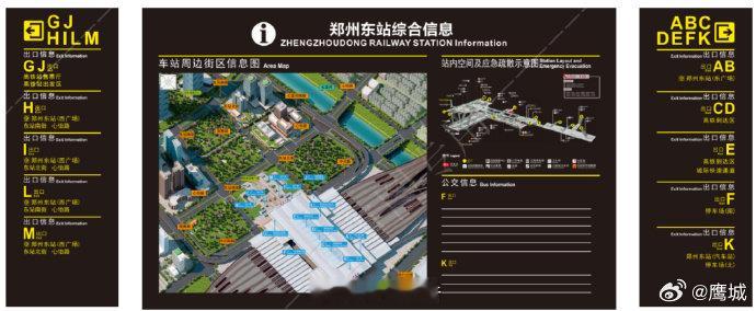 【郑州东站地铁口明起调整】搁郑州东站坐地铁可白迷了近日，河南郑州。据“郑州地铁资