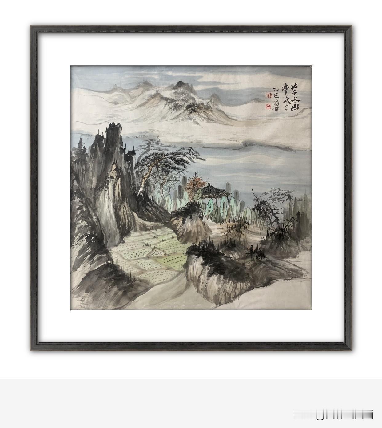 宋昌林国画四尺斗方欣赏