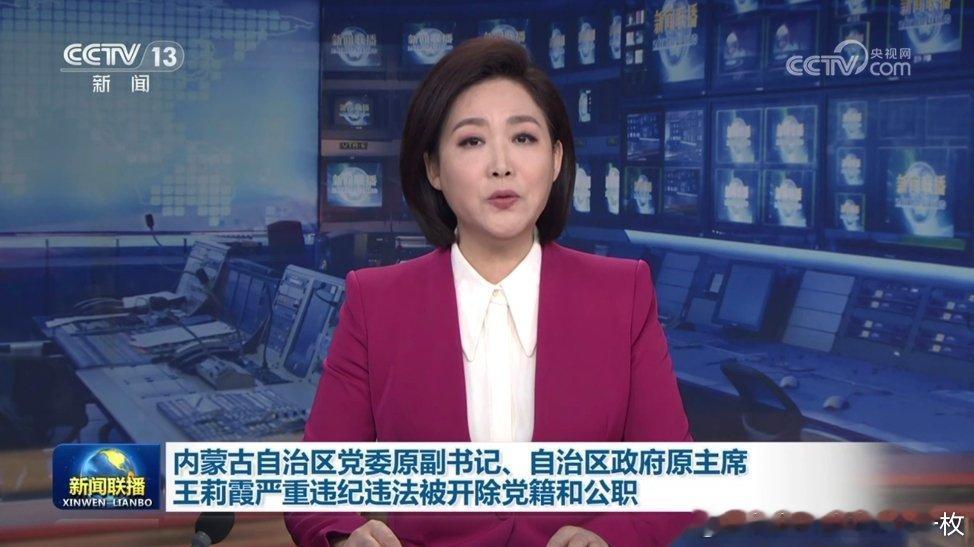 王莉霞严重违纪违法内蒙古自治区党委原副书记、自治区政府原主席王莉霞严重违纪违法被