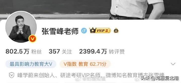 张雪峰多个平台头像变黑白，因为心梗去世

张雪峰的账号多个平台都变成了黑白，之前