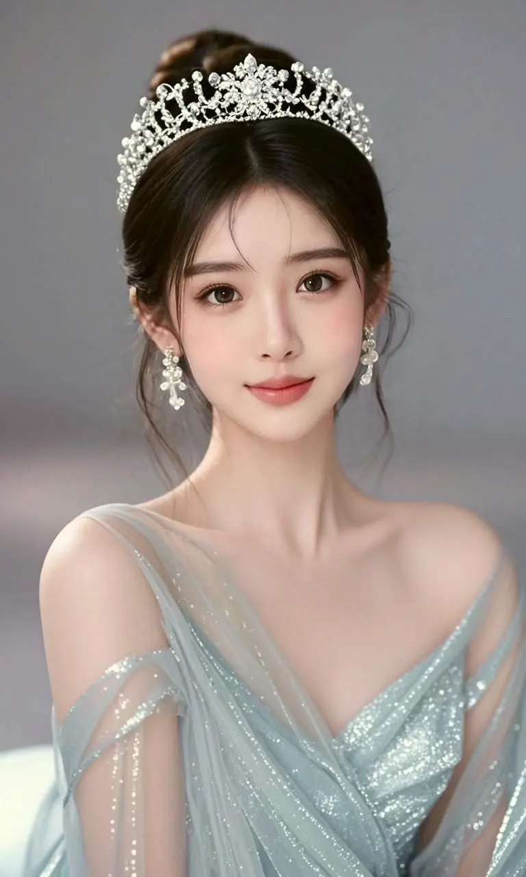 AI冠冕佳人 原来ai写真可以这么美 人生总得有一套ai写真吧 谁拍谁...