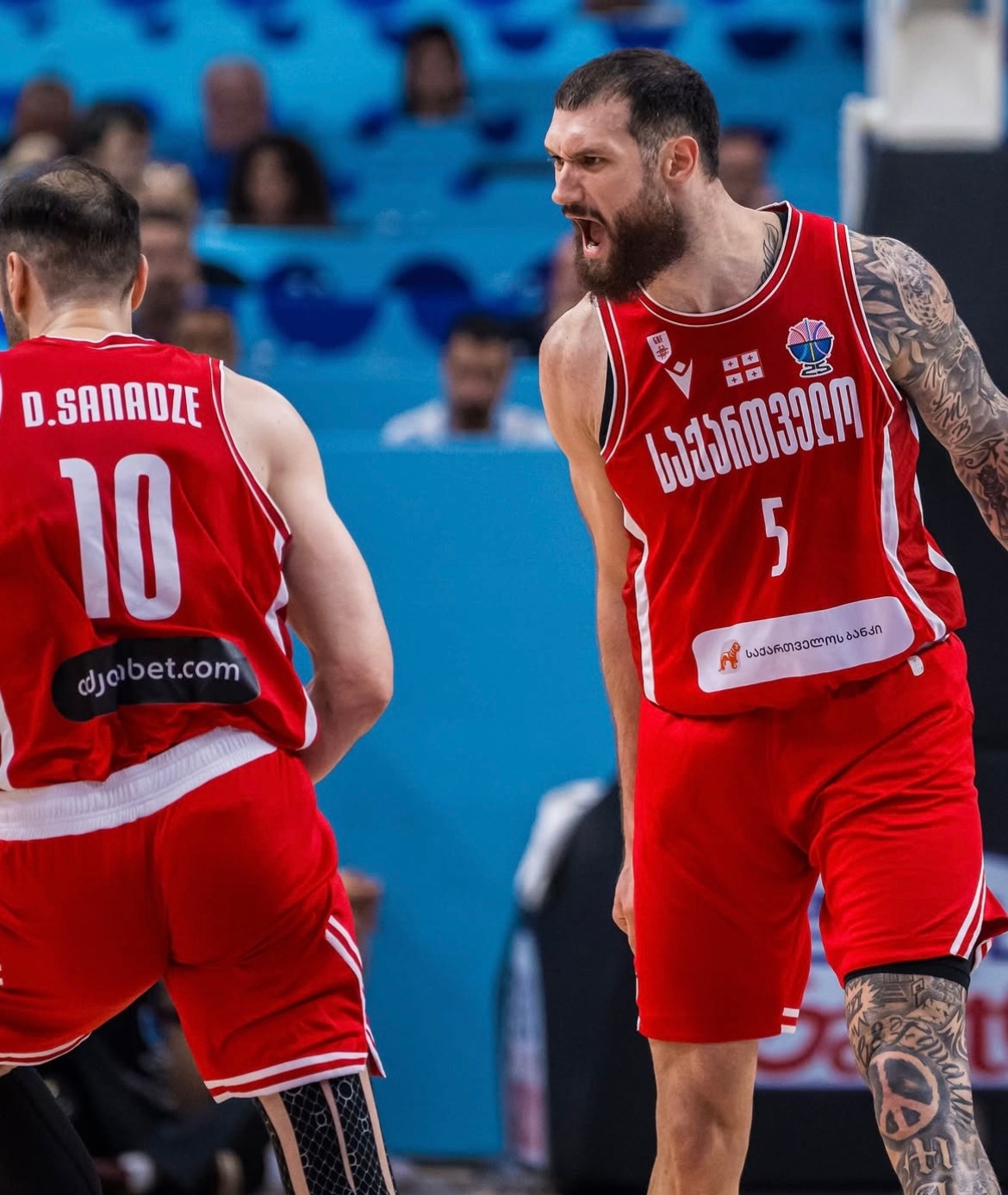 男篮欧锦赛1/8决赛，格鲁吉亚男篮80-70击败法国男篮🏀赛后马穆在采访中表示