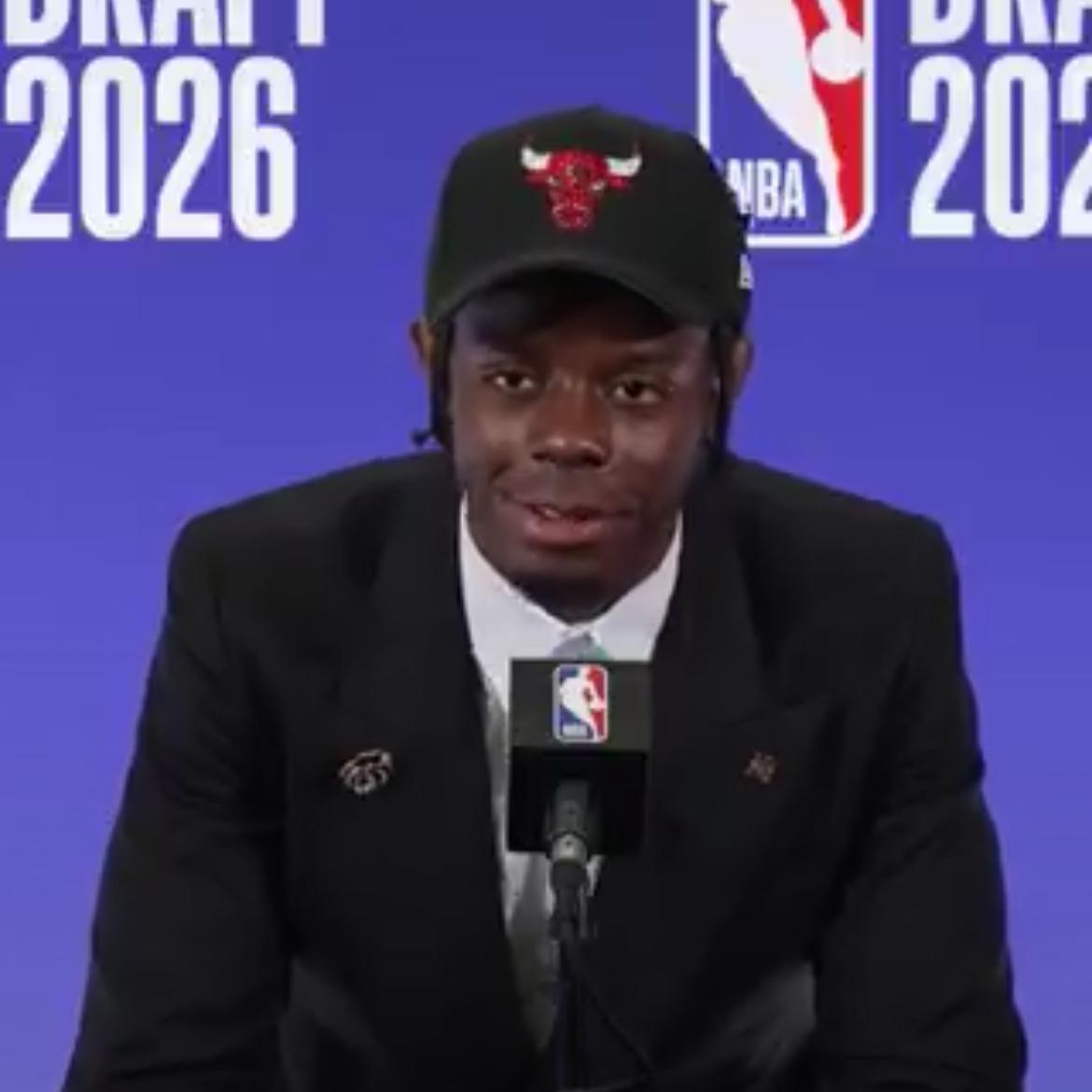 卡勒布·威尔逊在2026年NBA选秀中以第四顺位加盟芝加哥公牛后，便公开表态要挑