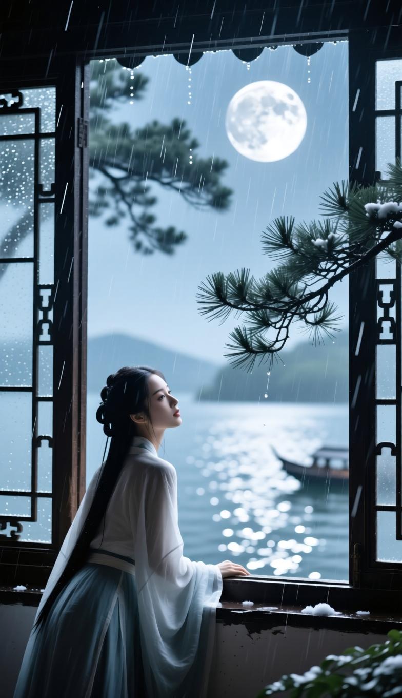 七律·浮生心曲
 
人海奔波步履匆，半生风雨染霜容。
功名过眼浮云散，得失萦怀俗