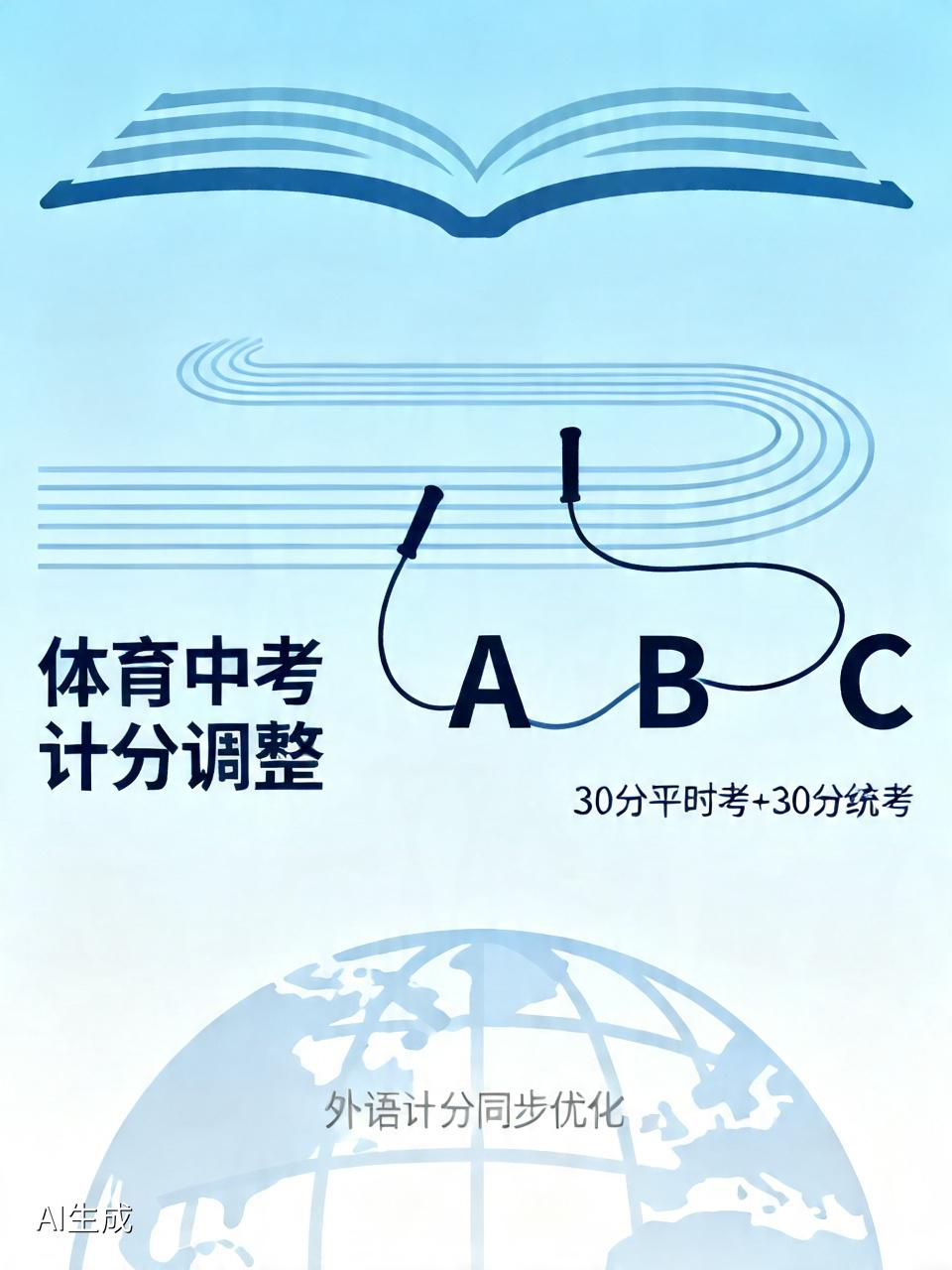 多地调整外语、体育中考计分方式，这事儿挺值得说道。就拿陕西来说，体育中考计分变成
