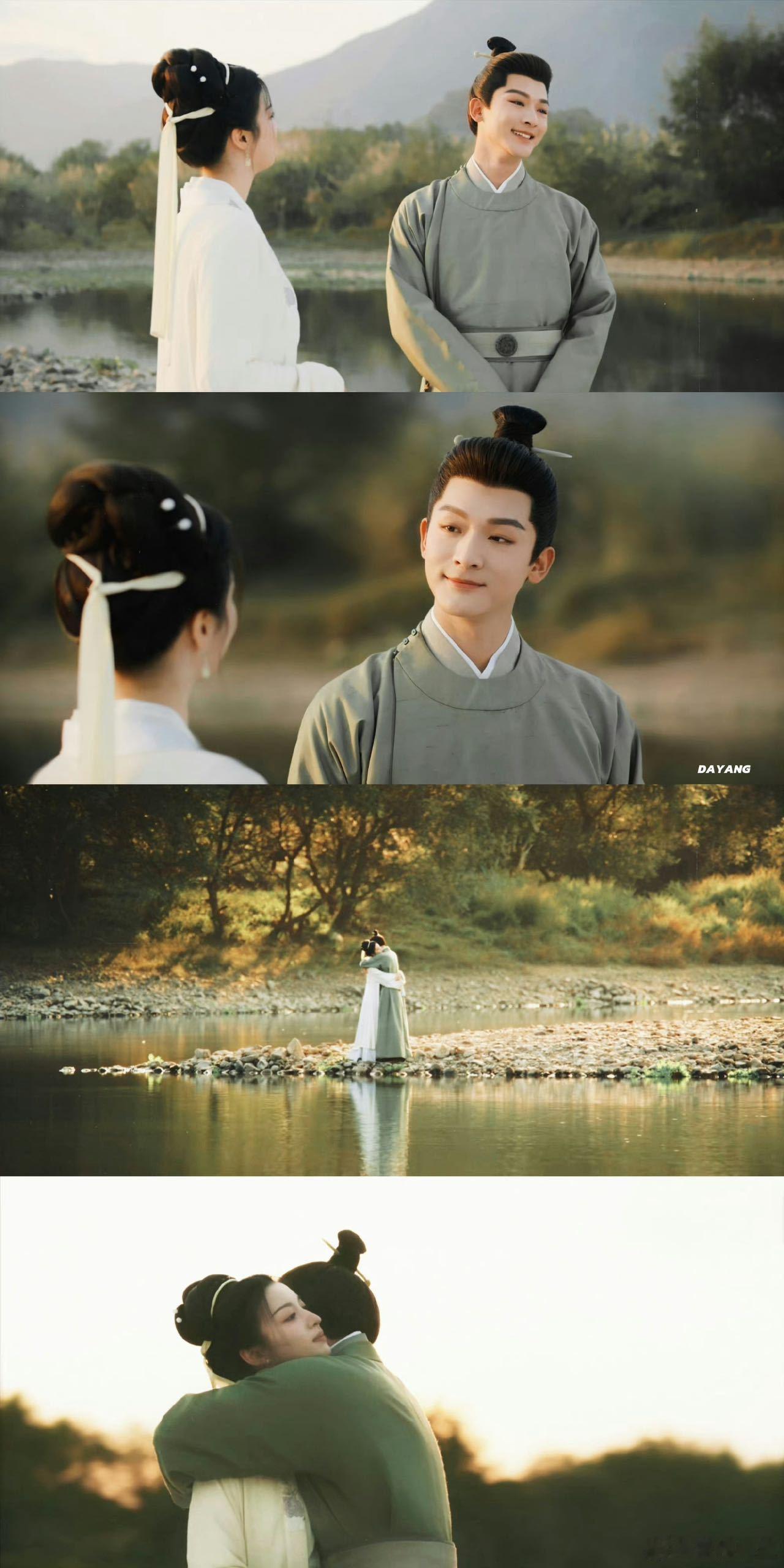 #张晚意片场写毛笔字# 张晚意真的太令人惊喜啦！在《柳舟记》片场候场时专注写毛笔