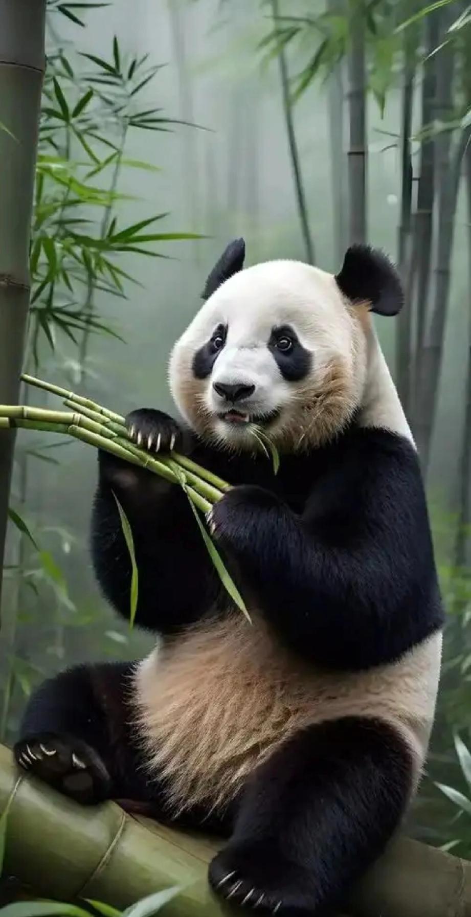 说起来很惭愧，有谁跟我一样没见过真正的熊猫，都是在网络上看到的。
郑州动物园和银