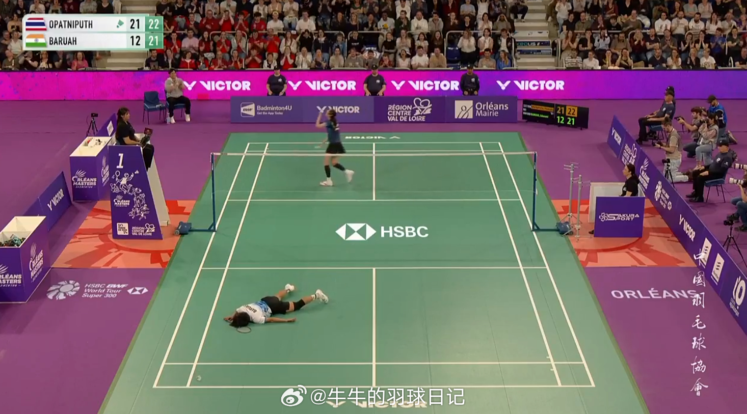 女单 半决赛 碧查梦 21-12 23-21 伊沙拉尼2026年奥尔良羽毛球大师