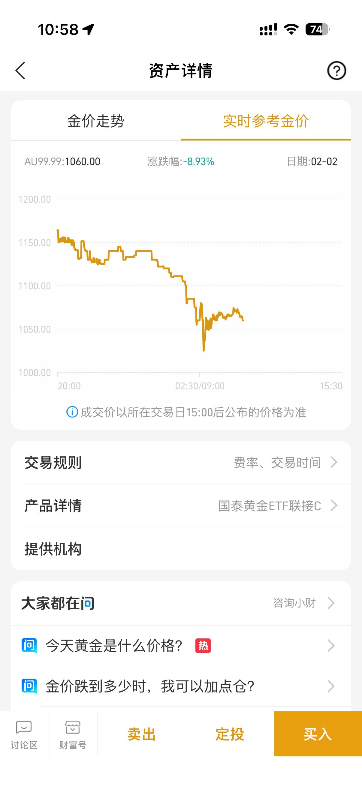 黄金有望涨至6000美元虽然今天还是下跌的趋势长期来看还是看涨毕竟买的价格不算高