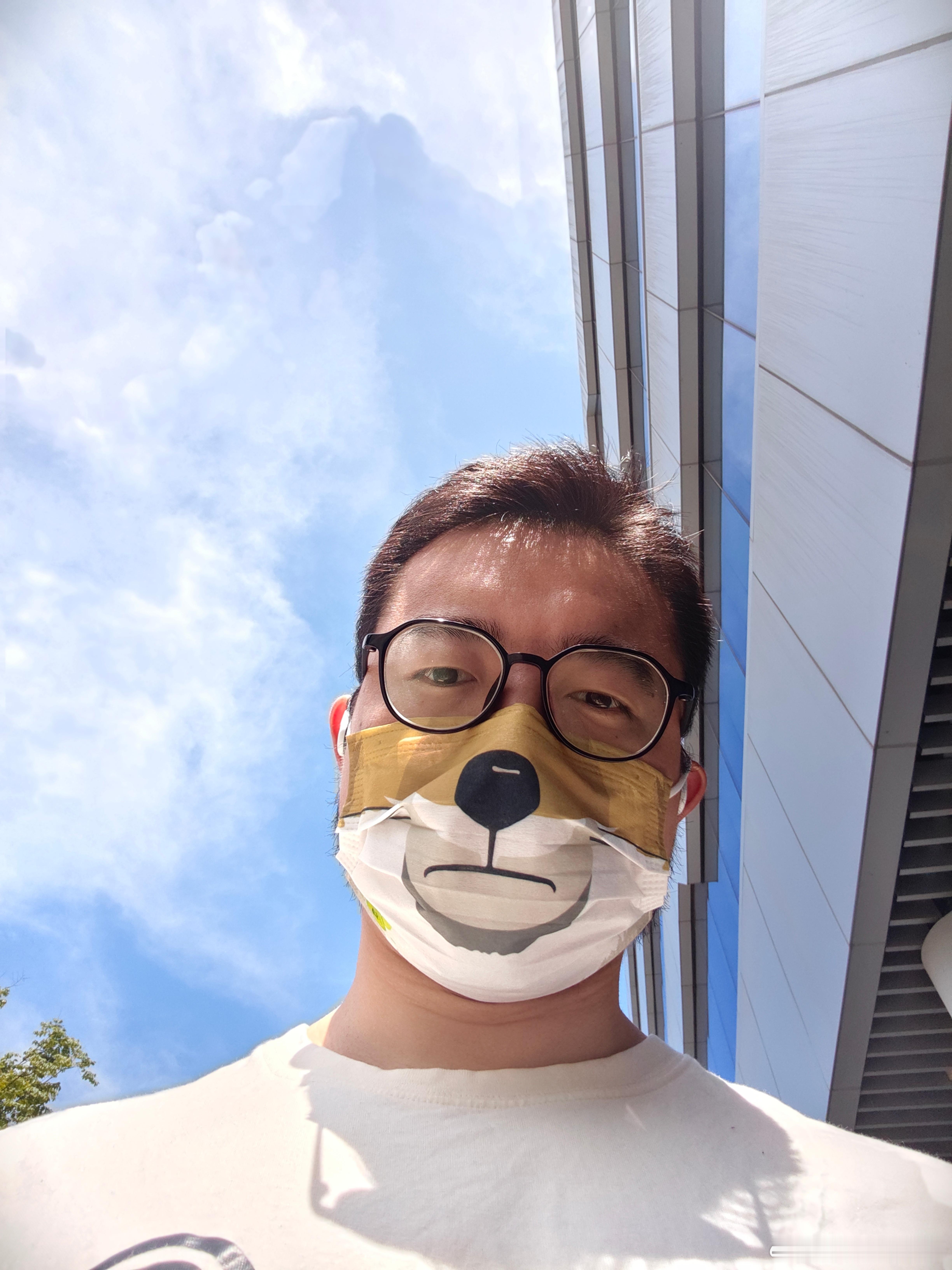 天气真好啊 